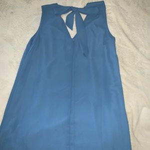 Blue dress
